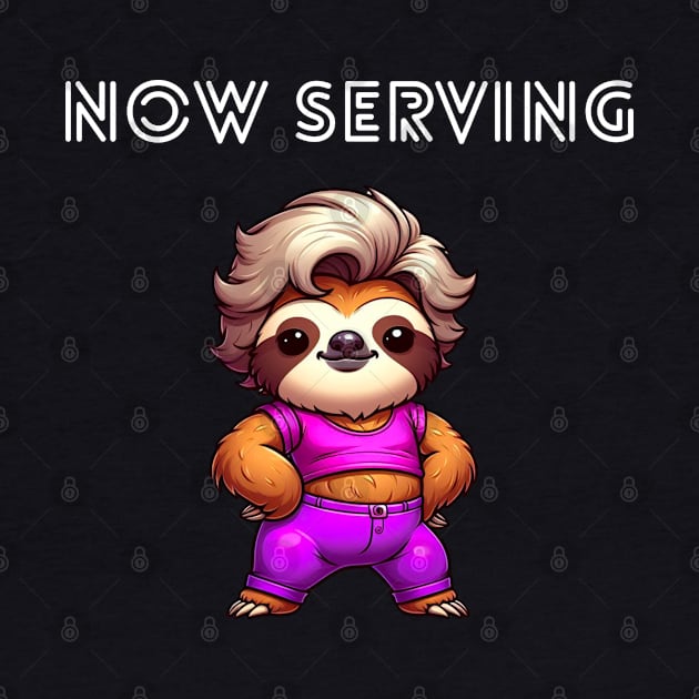 Now Serving Sloth by Woodpile